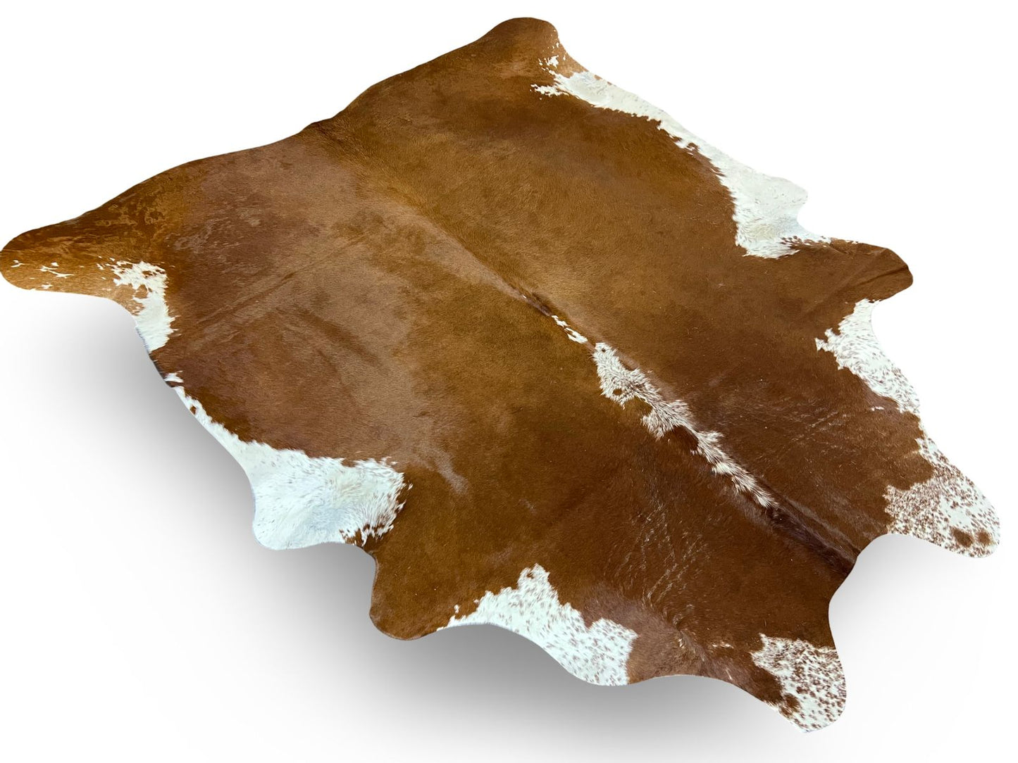 Brown and White Cowhide BRW-6082 AS