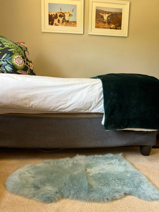 Duck Egg Sheepskin-Large