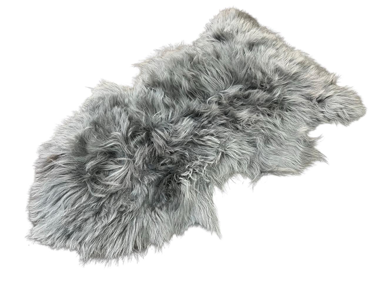 Himalayan Dark Grey Sheepskin-Large