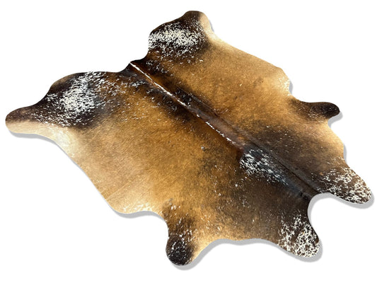 Brown and White Speckled Cowhide BRWS-6158 AS