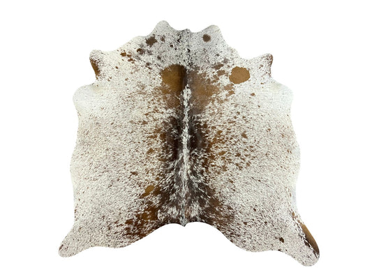 Brown  and White Speckled Cowhide  BRWS-6936 AS