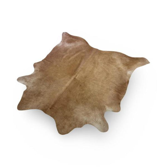Dark caramel cowhide