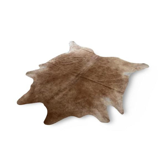 Dark caramel cowhide