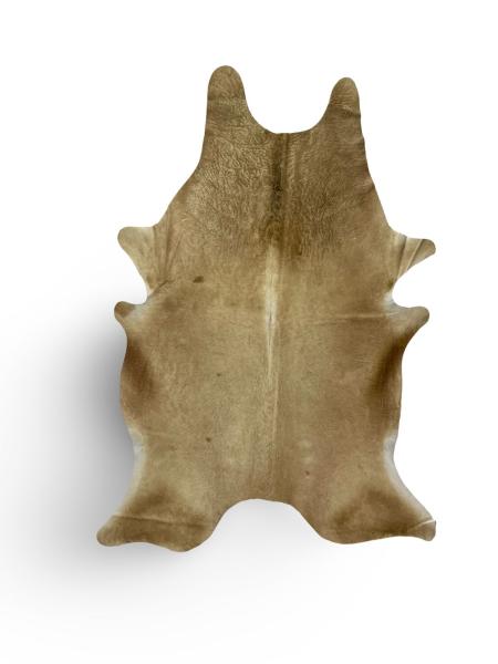 Dark champagne cowhide