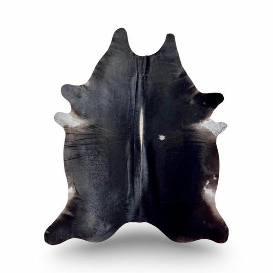 Dark dunn cowhide with white under the legs
