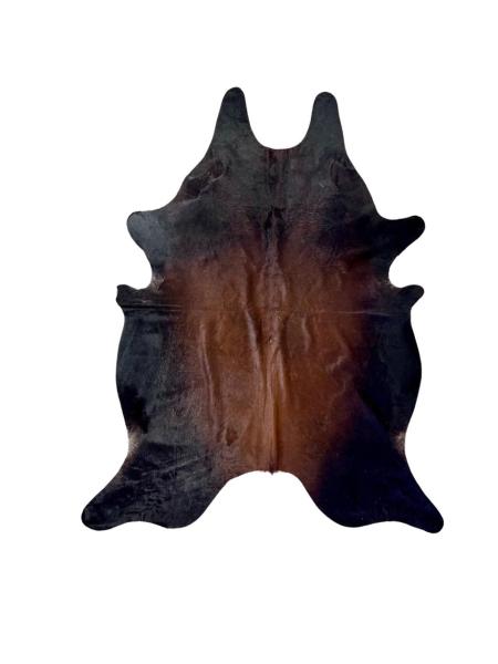 Dark dunn cowhide with lighter centre