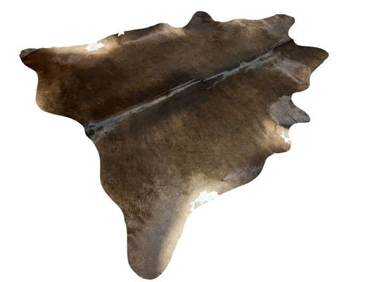 Dark dunn color cowhide
