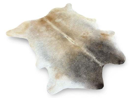 Light dunn cowhide wit dark dunn color neck