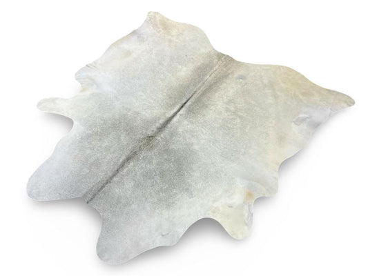 Light grey cowhide