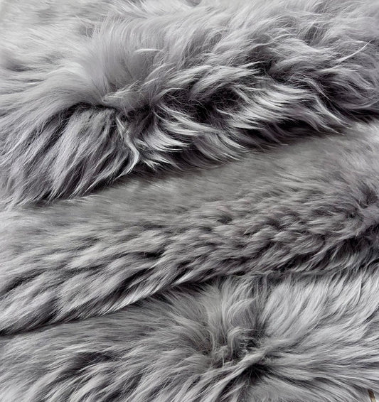 Grey Sheepskin-Large
