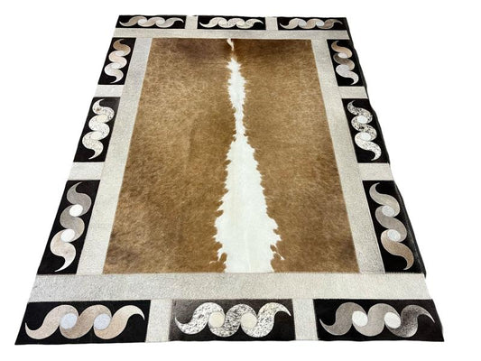 Brown and White MAT-081 1.50X2.00M