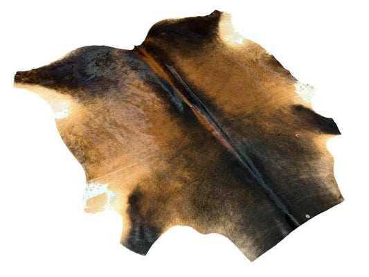 Nguni type cowhide,light brown with dark brown neck and back legs