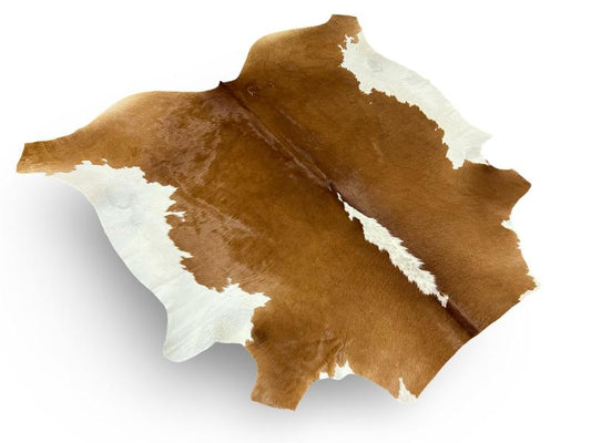 Nguni type cowhide,Light brown with white spine and sides