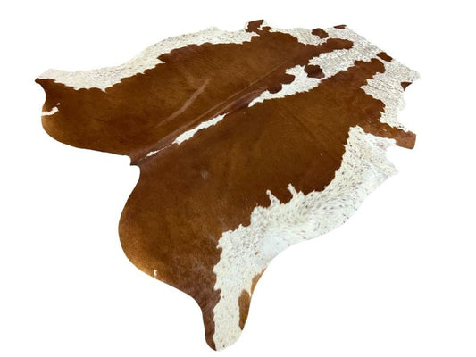 Nguni type cowhide,dark brown with white sides and spine