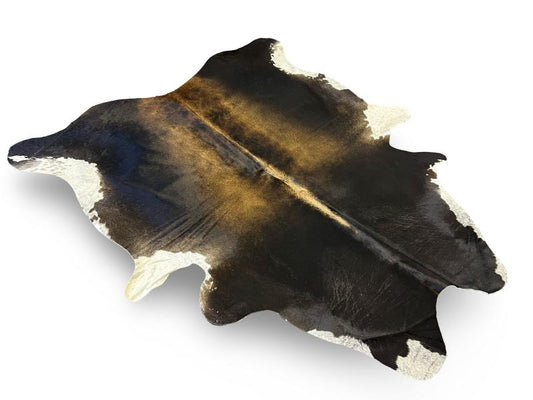 Tri color cowhide
