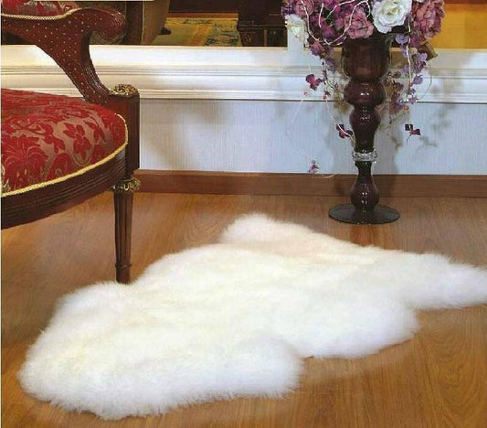 White Sheepskin- Large
